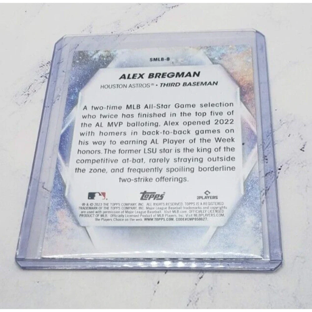 2023 Topps Series 1 Stars Of MLB #SMLB-8 Alex Bregman Houston Astros